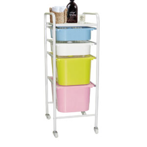ETAGERE MOBILY 4T+ROUES