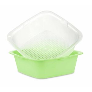 BASSINE CARREE AVEC PASSOIRE